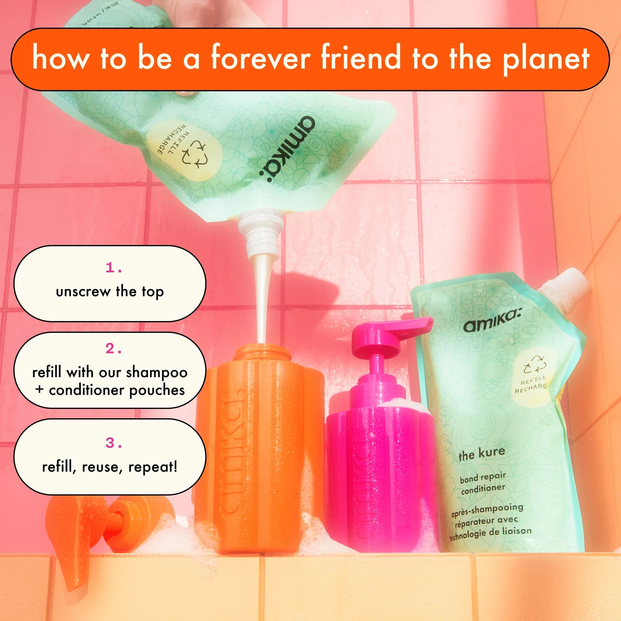 forever friend | refillable conditioner bottle - Image 3