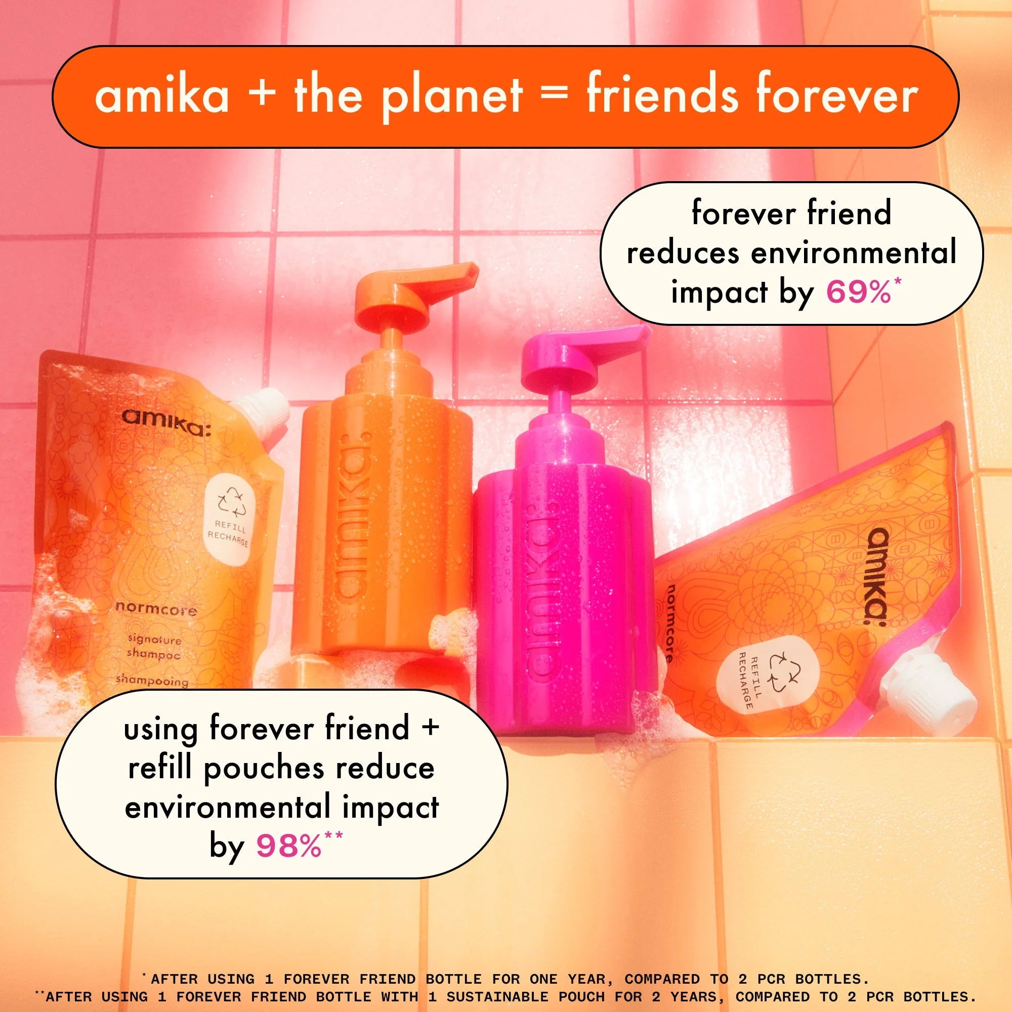 forever friend | refillable shampoo bottle - Image 4