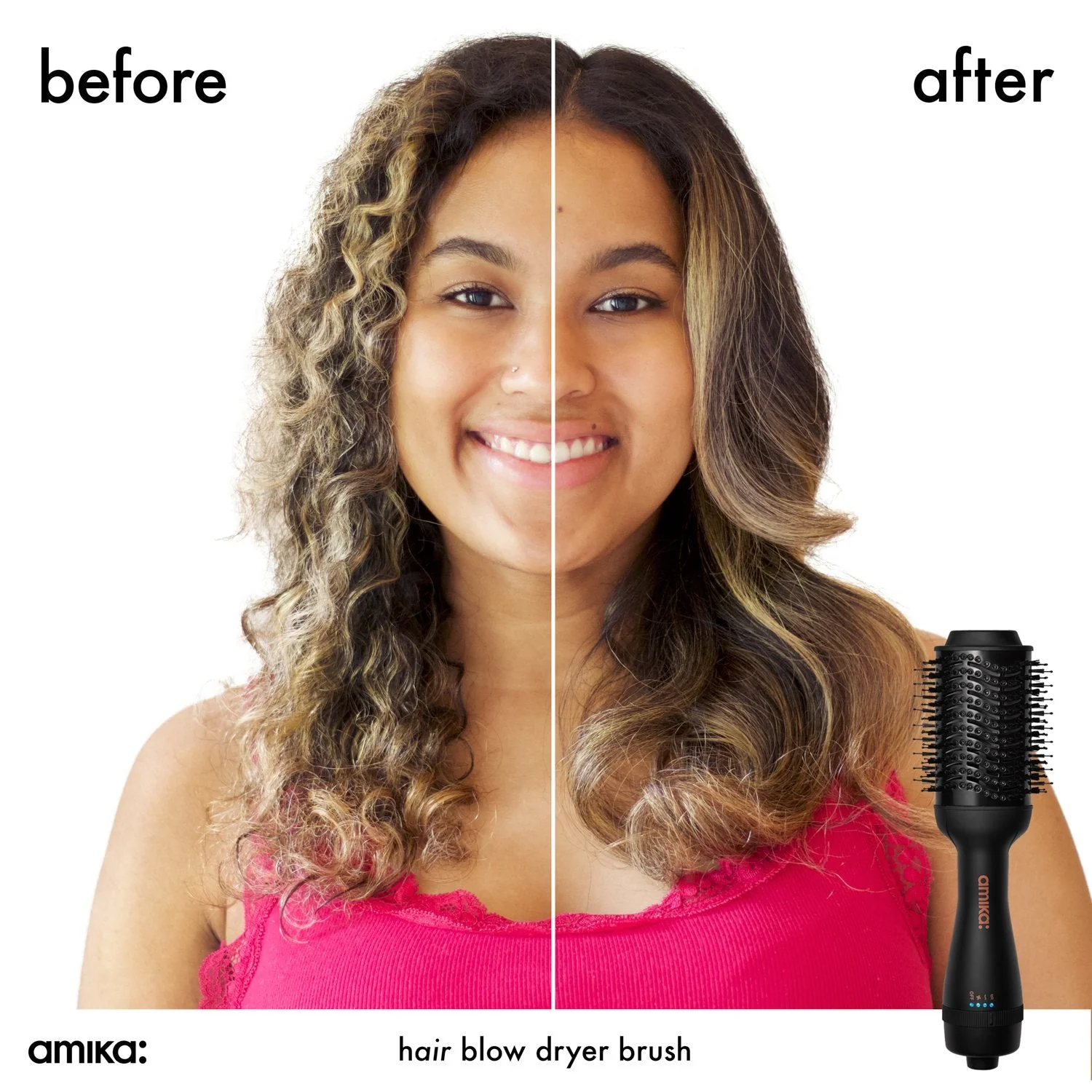 hair blow dry brush 2.0 | 2-in-1 hair styling tool - Image 6