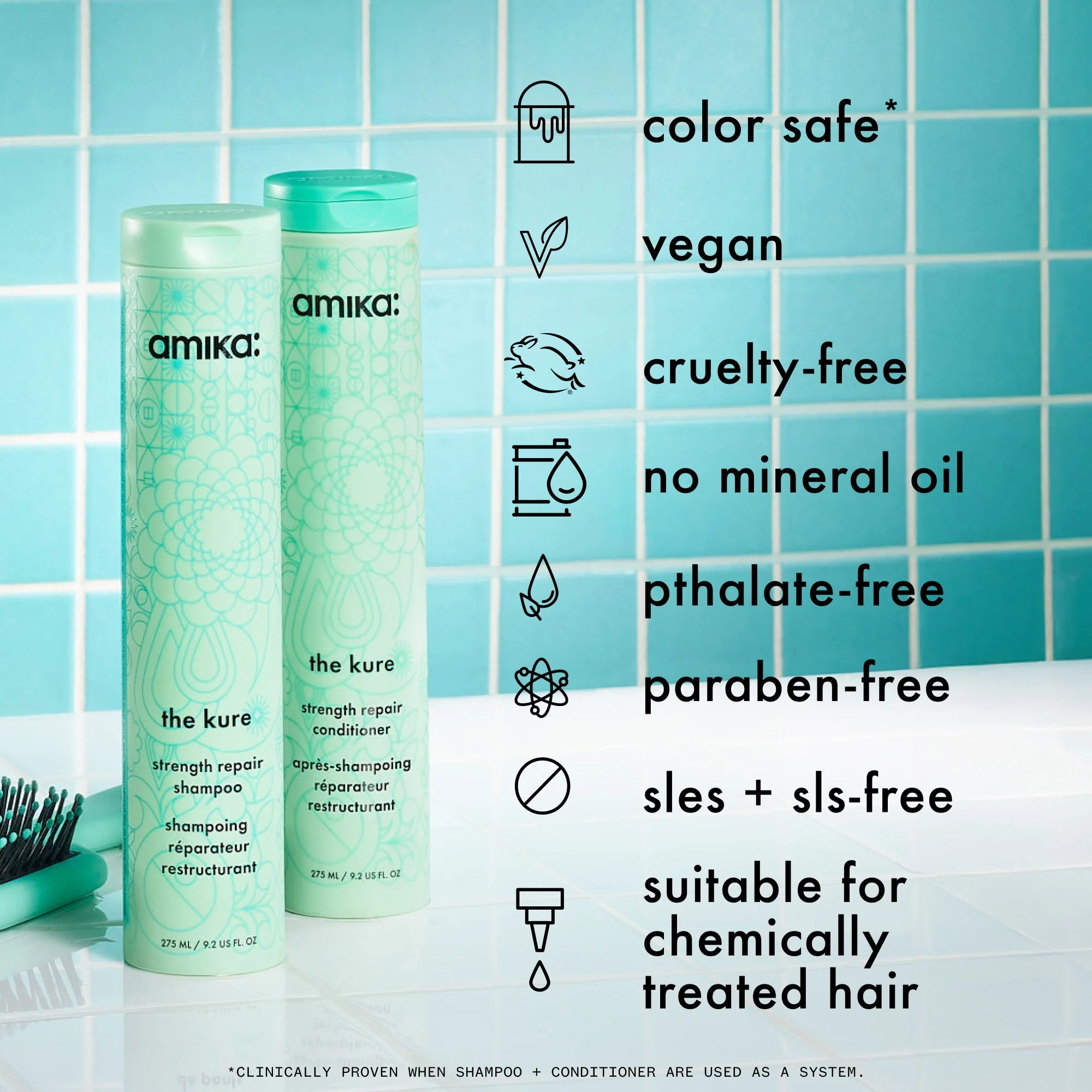 the kure | strength repair shampoo - Image 11
