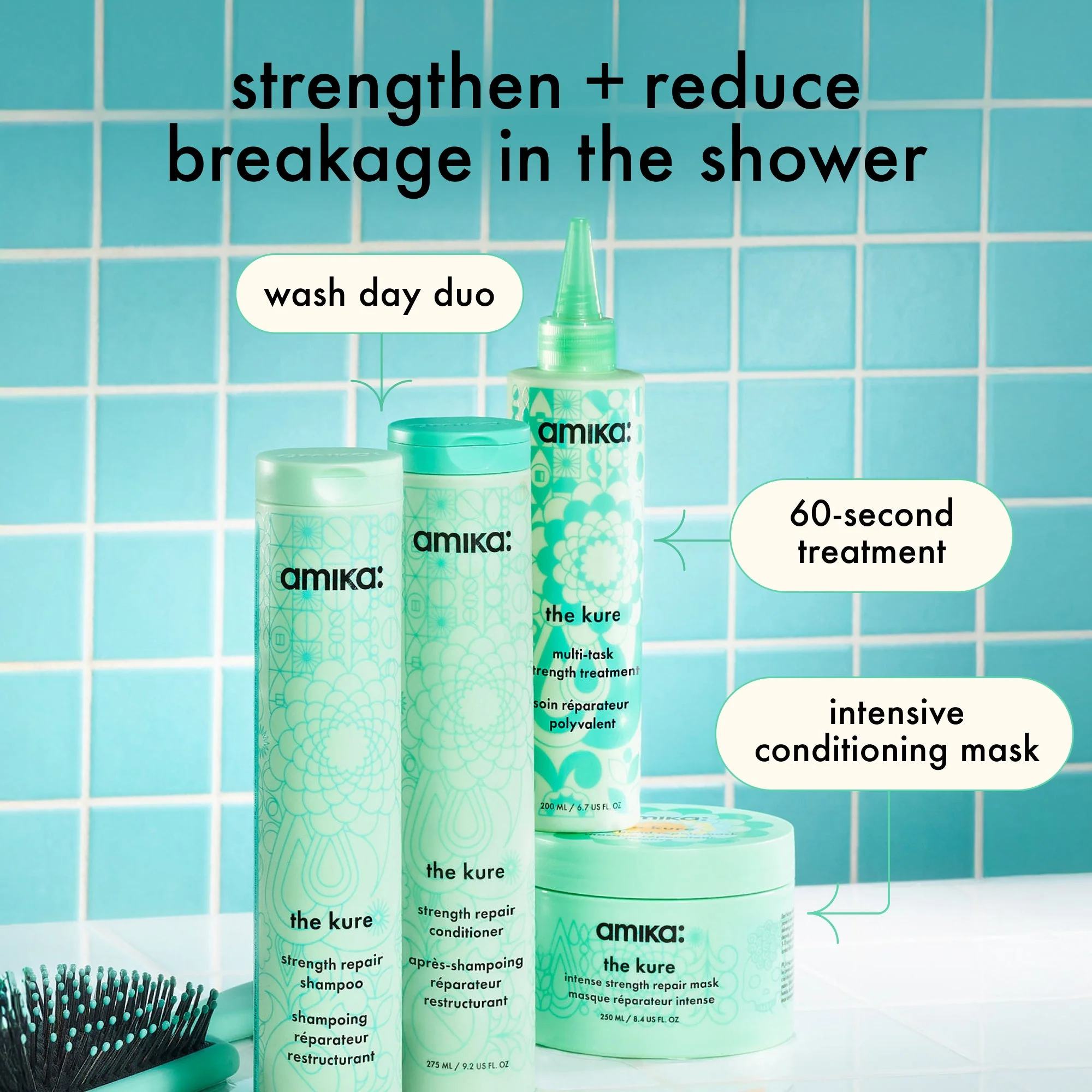 the kure | strength repair shampoo - Image 7