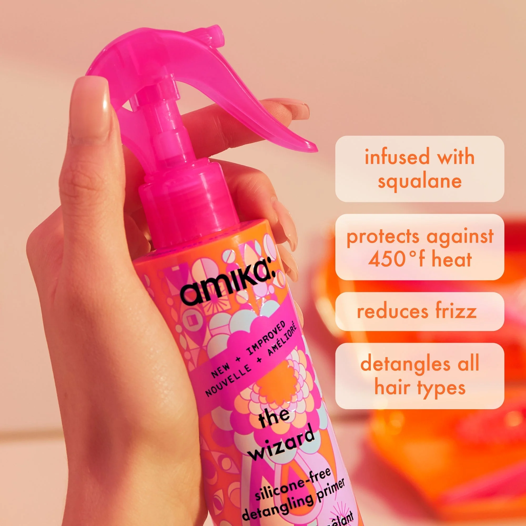 the wizard | silicone-free detangling hair primer - Image 3