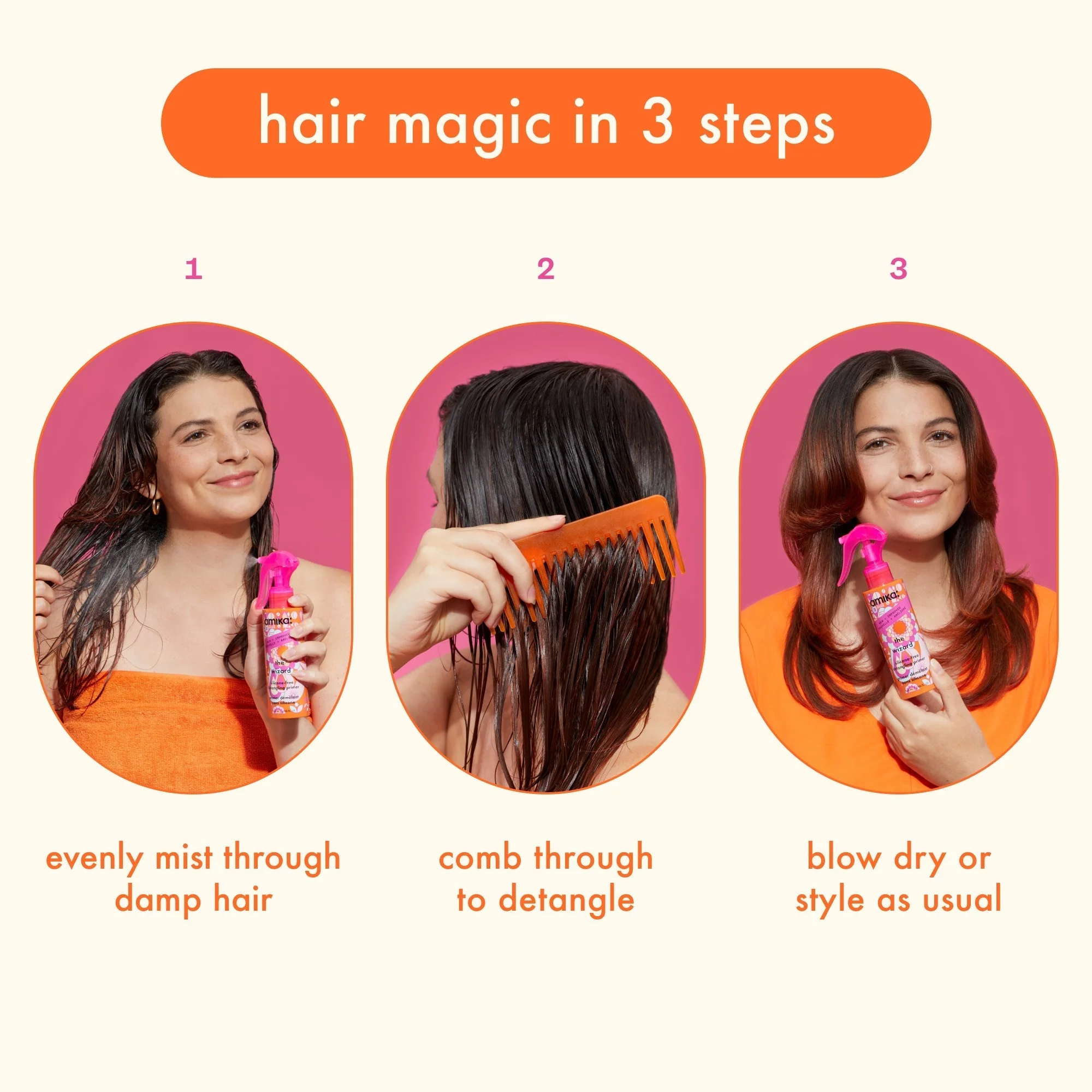 the wizard | silicone-free detangling hair primer - Image 4