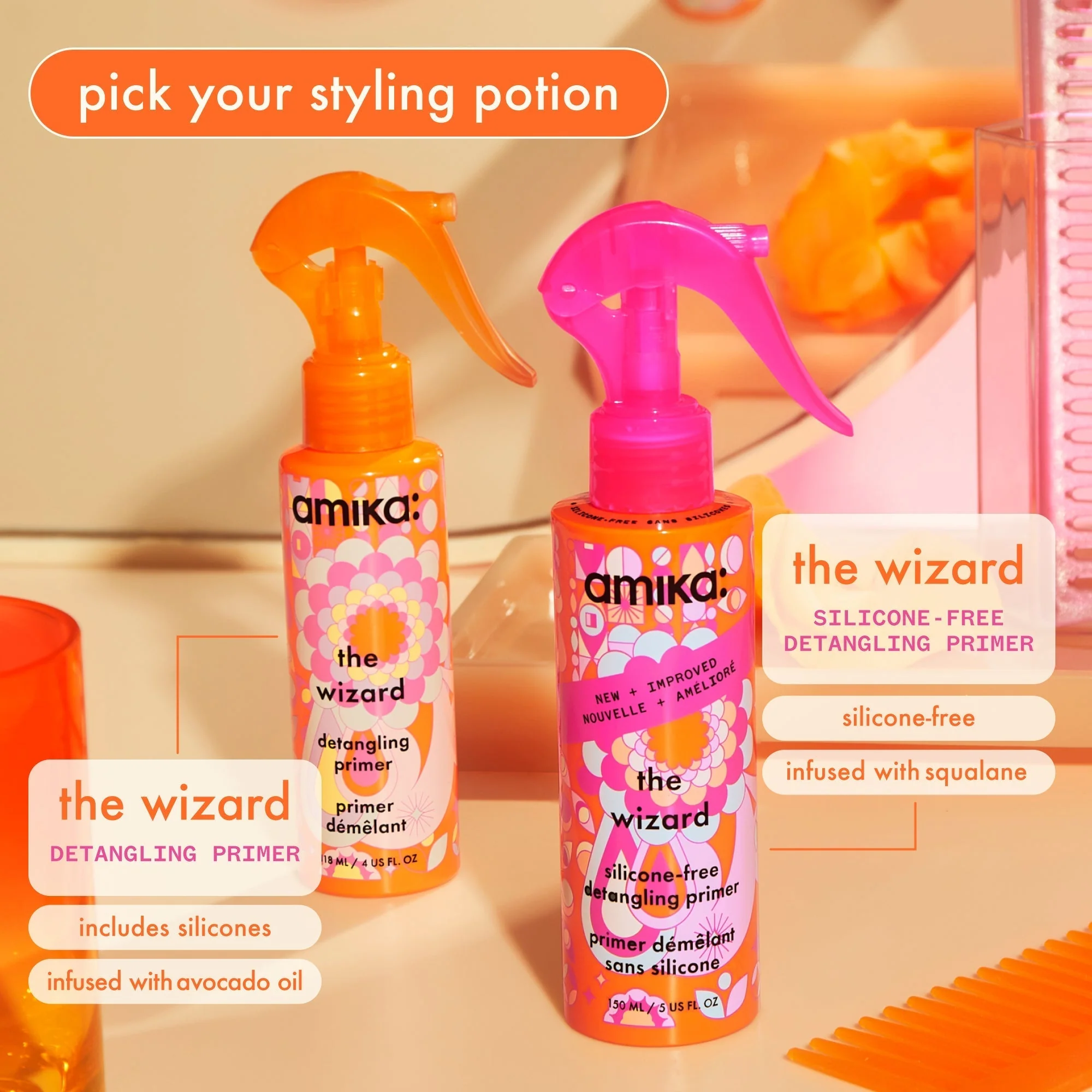 the wizard | silicone-free detangling hair primer - Image 5